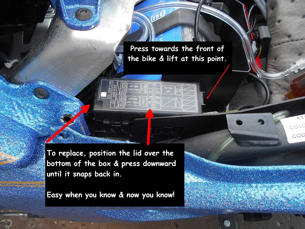 Fuse Box Lid Problem